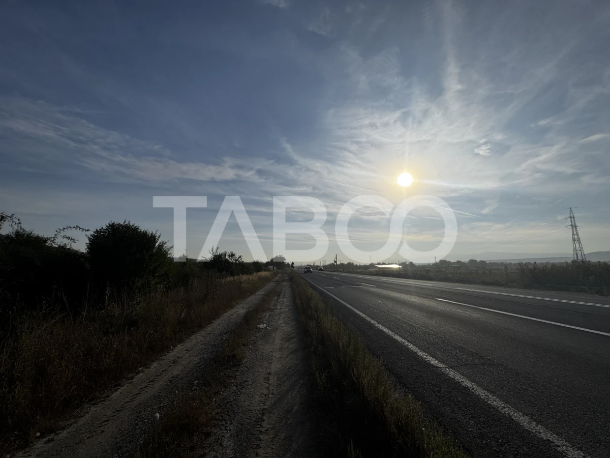 Teren extravilan 6700 mp intre DN si autostrada iesire Cristian Sibiu - 7