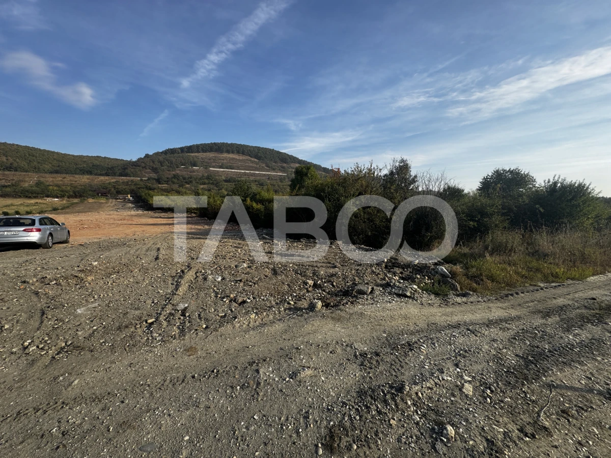 Teren extravilan 6700 mp intre DN si autostrada iesire Cristian Sibiu - 4