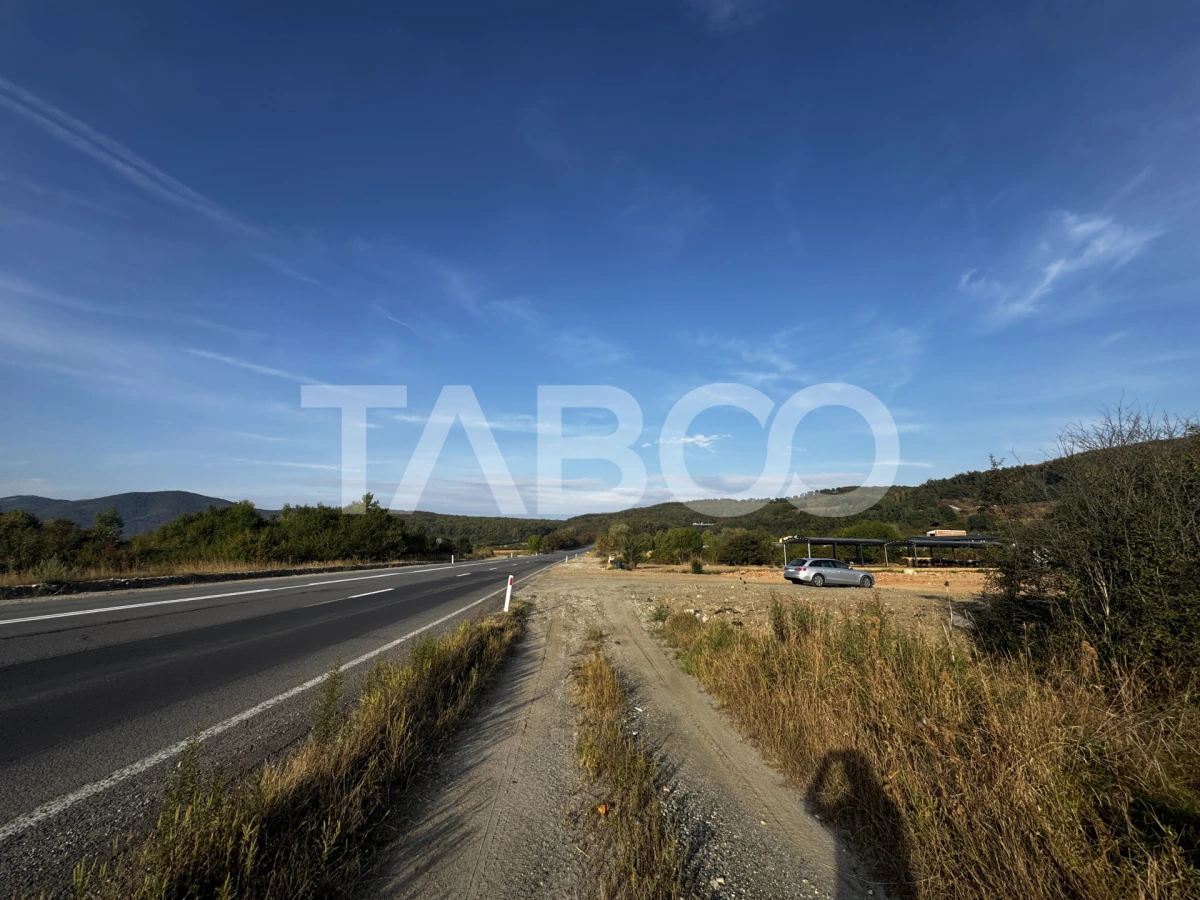 Teren extravilan 6700 mp intre DN si autostrada iesire Cristian Sibiu - 2