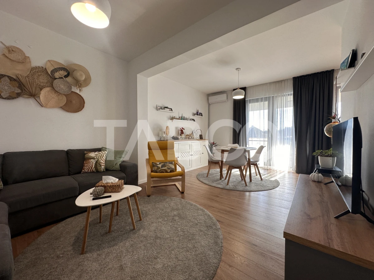 Apartament de vanzare 2 camere decomandat mobilat si utilat Piata Cluj - 2