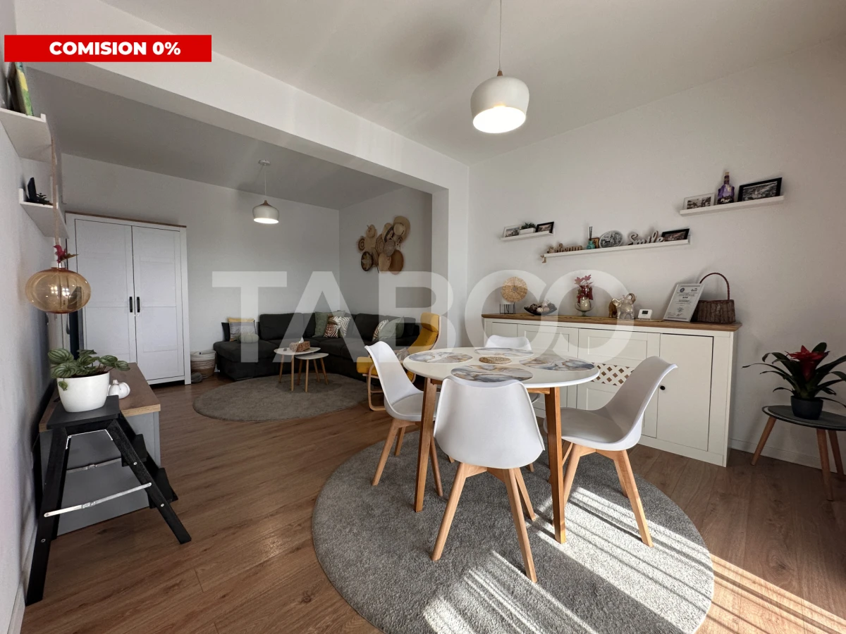 Apartament de vanzare 2 camere decomandat mobilat si utilat Piata Cluj - 1