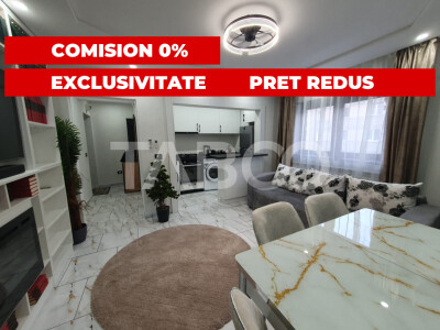 Apartament 2 camere renovat 2026 mobilat utilat zona 13 Decembrie