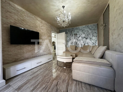 Apartament de vanzare 4 camere ultrafinisat etaj 1 Maramuresului Sibiu
