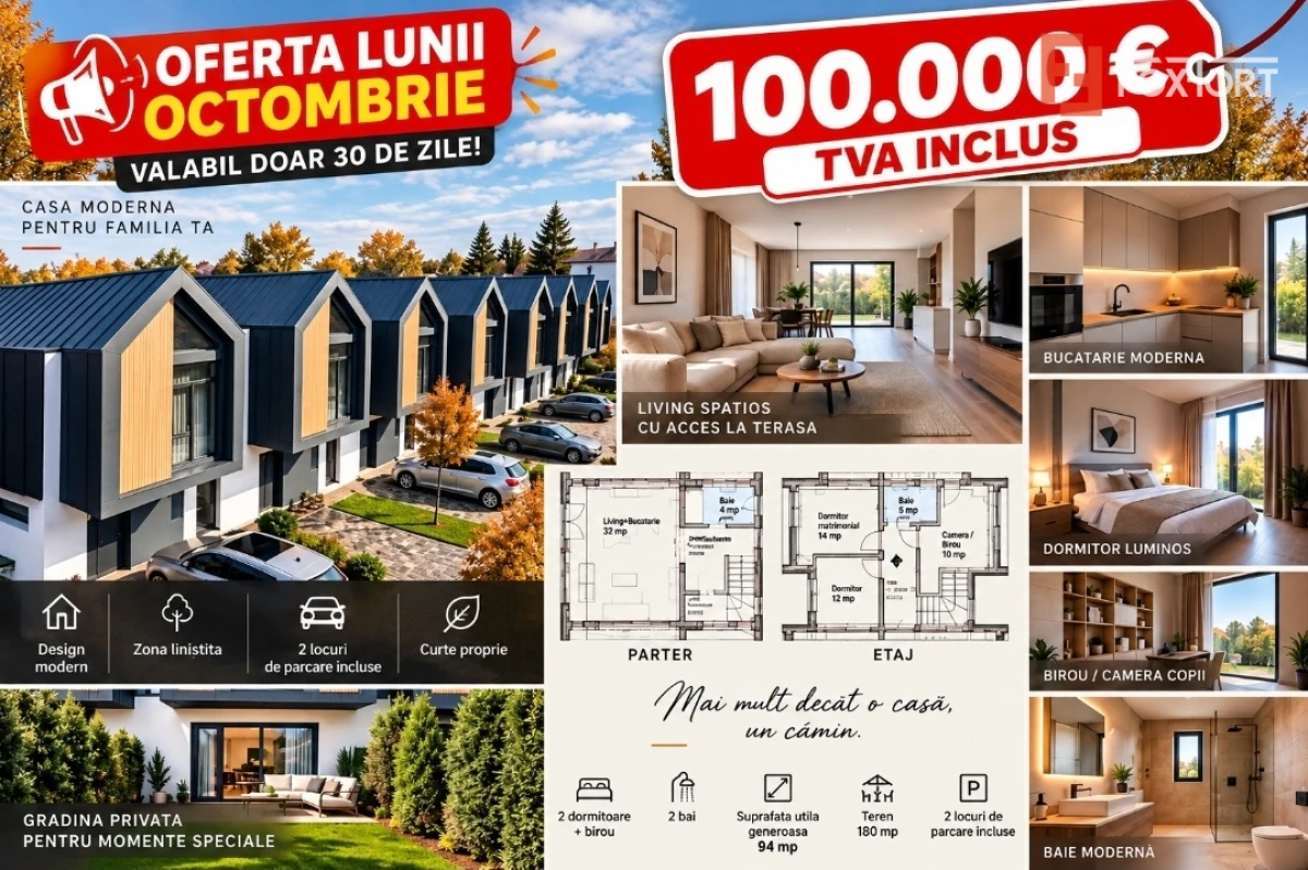 Casa 4 camere de vanzare| pret de apartament| 115 mp construiti| Arad| Zona Gai - 7