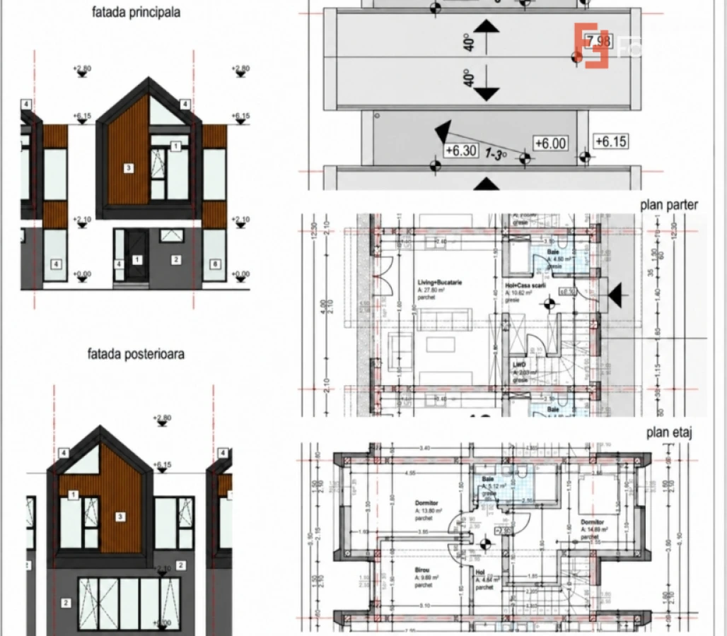 Casa 4 camere de vanzare| pret de apartament| 115 mp construiti| Arad| Zona Gai - 3