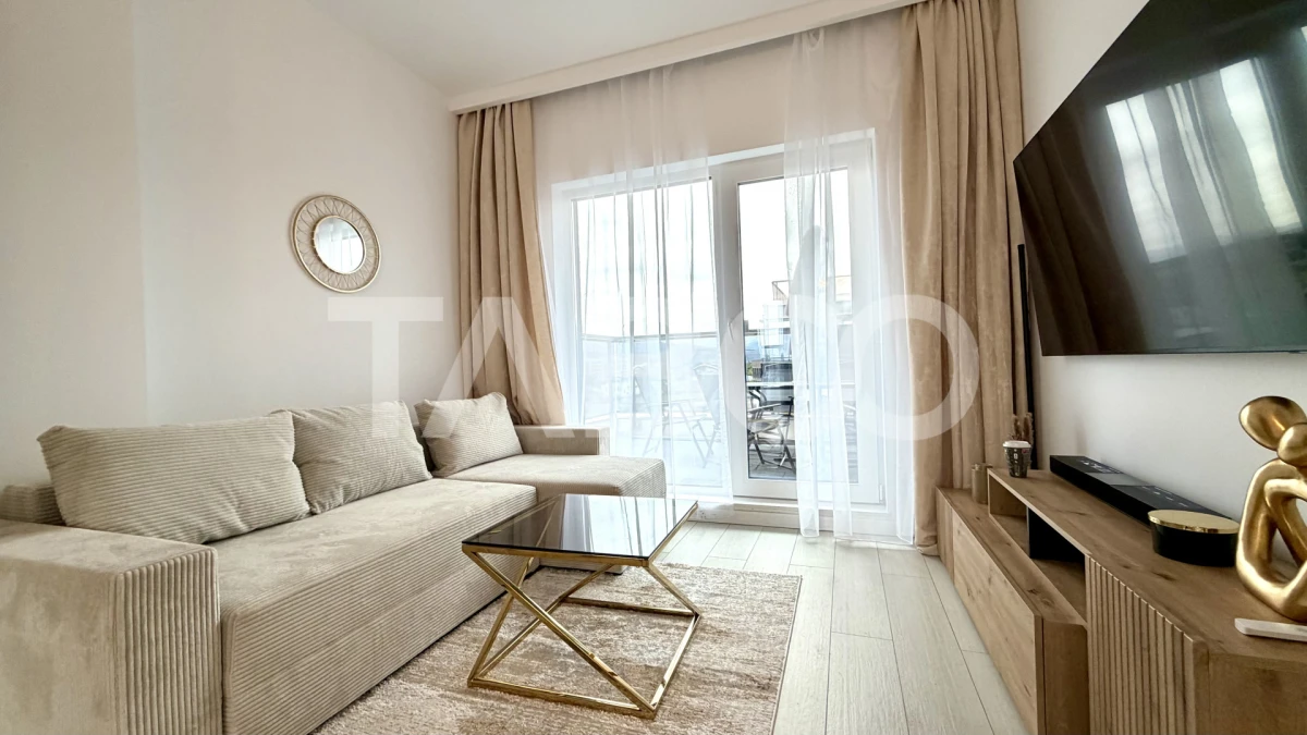 Penthouse panoramic de vanzare la cheie cu terasa de 40 mp Floresti - 8