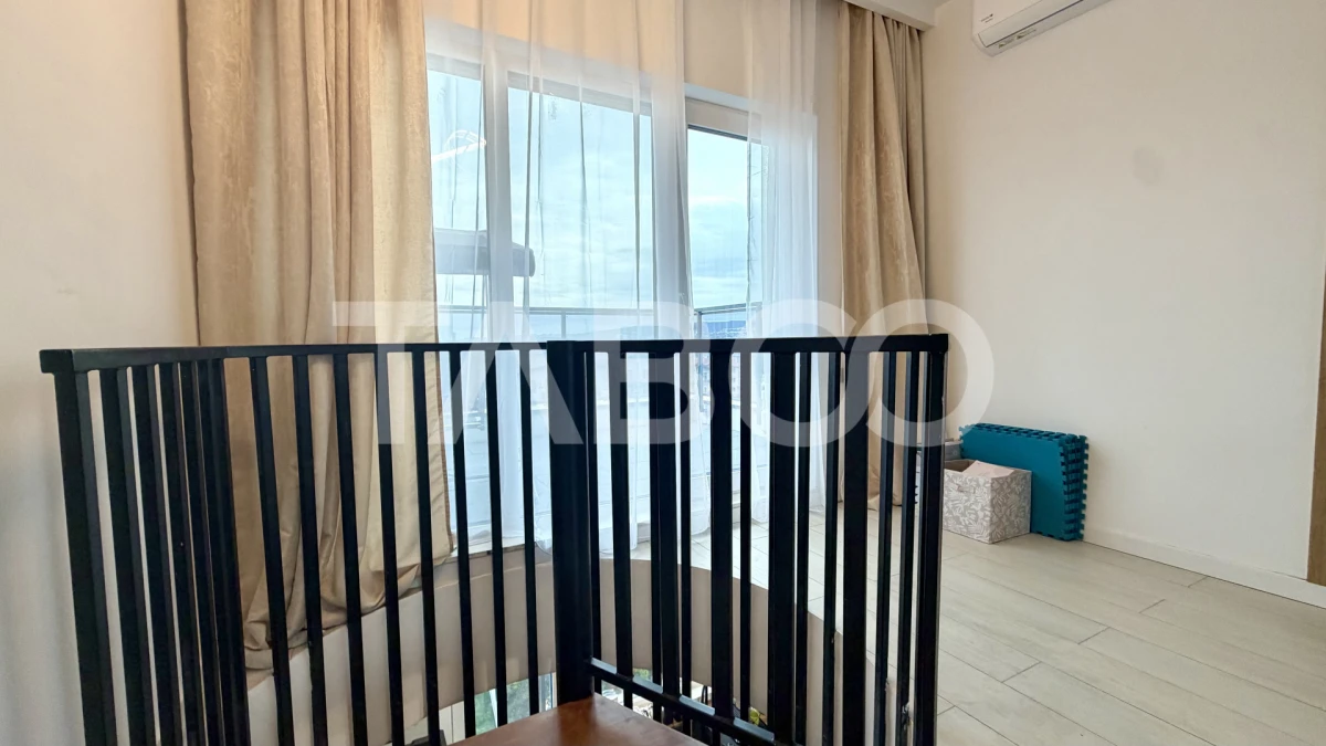 Penthouse panoramic de vanzare la cheie cu terasa de 40 mp Floresti - 7