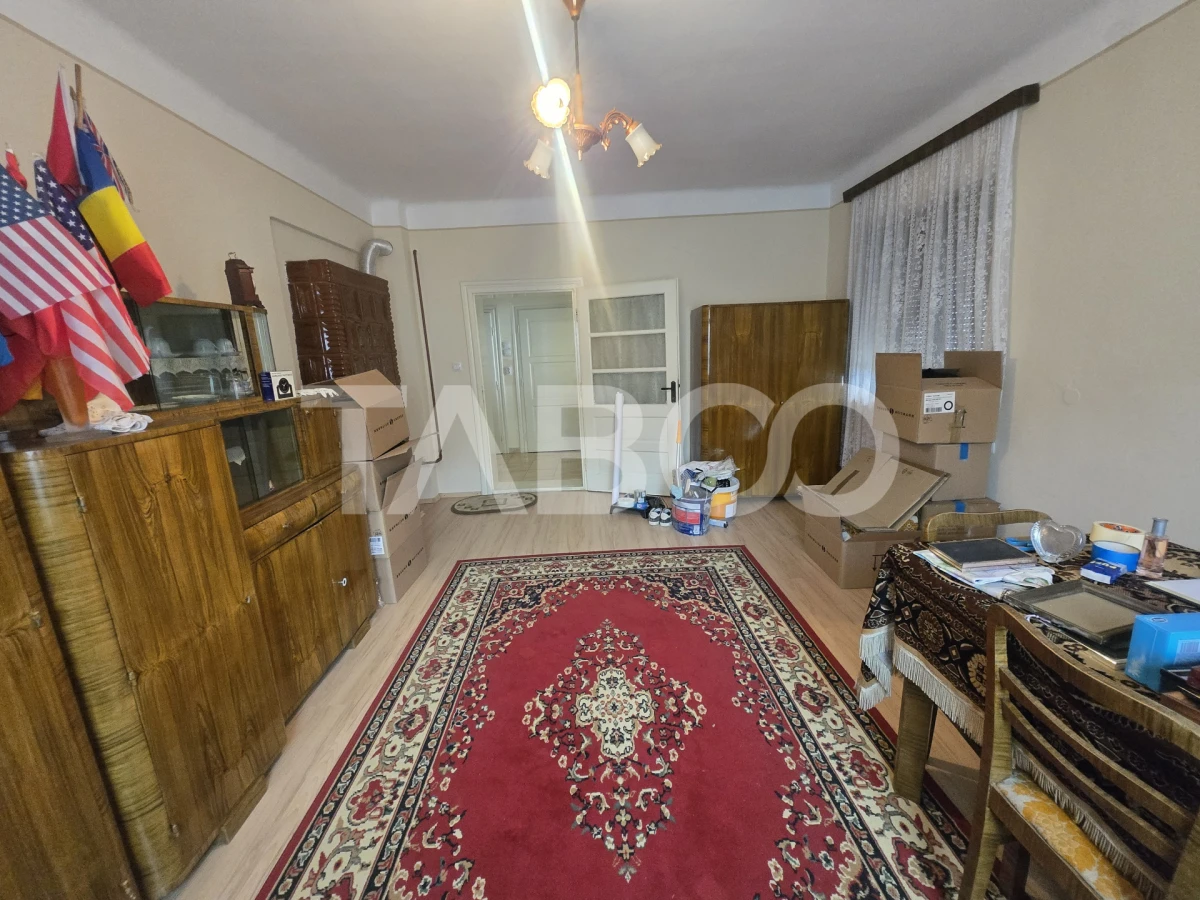 Casa individuala de vanzare pe un nivel teren 623mp Turnisor Sibiu - 9