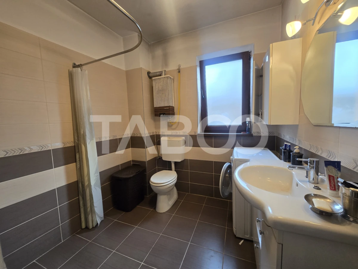 Casa individuala de vanzare pe un nivel teren 623mp Turnisor Sibiu - 7