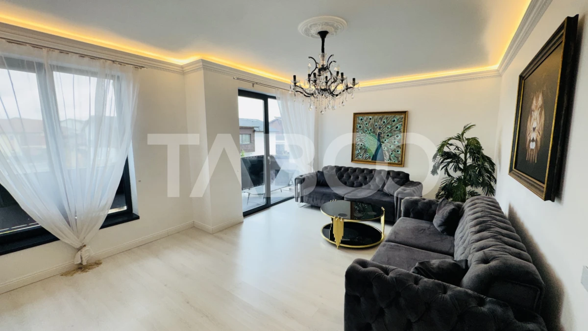 Apartament modern 3 camere 3 balcoane 2 bai 2 locuri parcare Selimbar - 7