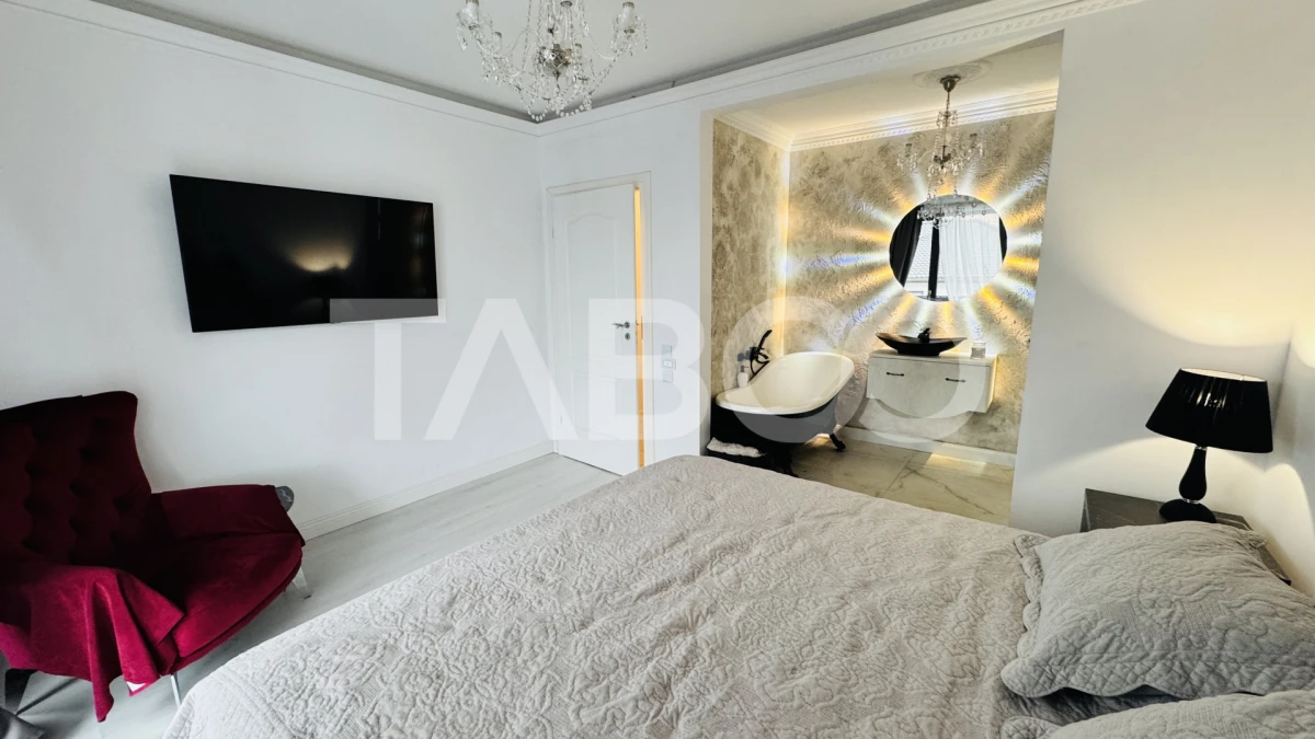 Apartament modern 3 camere 3 balcoane 2 bai 2 locuri parcare Selimbar - 4