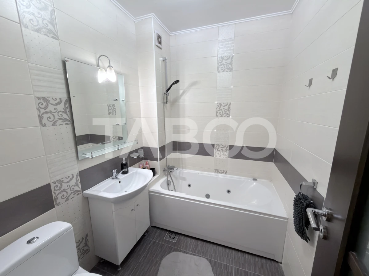 Apartament de inchiriat 2 camere balcon etaj 2 zona Noica Sibiu - 7