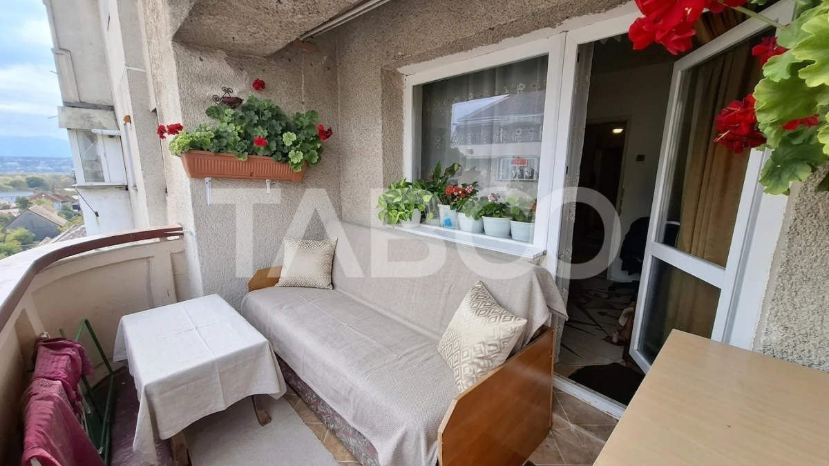Apartament 4 camere 81 mpu 2 bai 3 balcoane 1 terasa Turnisor Sibiu - 7