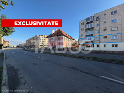 Apartament 70 mp semidecomandat 3 camere balcon 6 mp Bulevardul Unirii