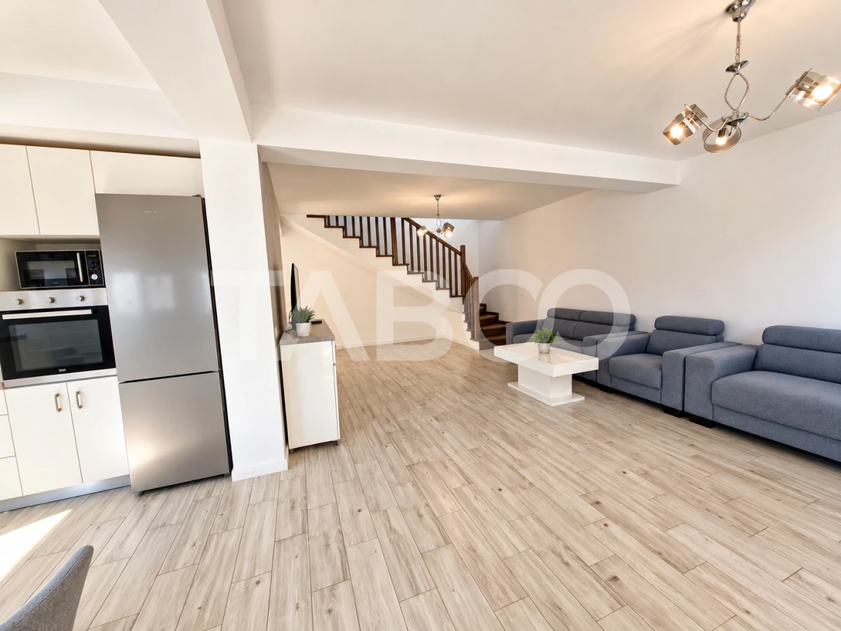 Casa spatioasa de inchiriat 5 camere 2 bai 2 locuri parcare Selimbar - 5