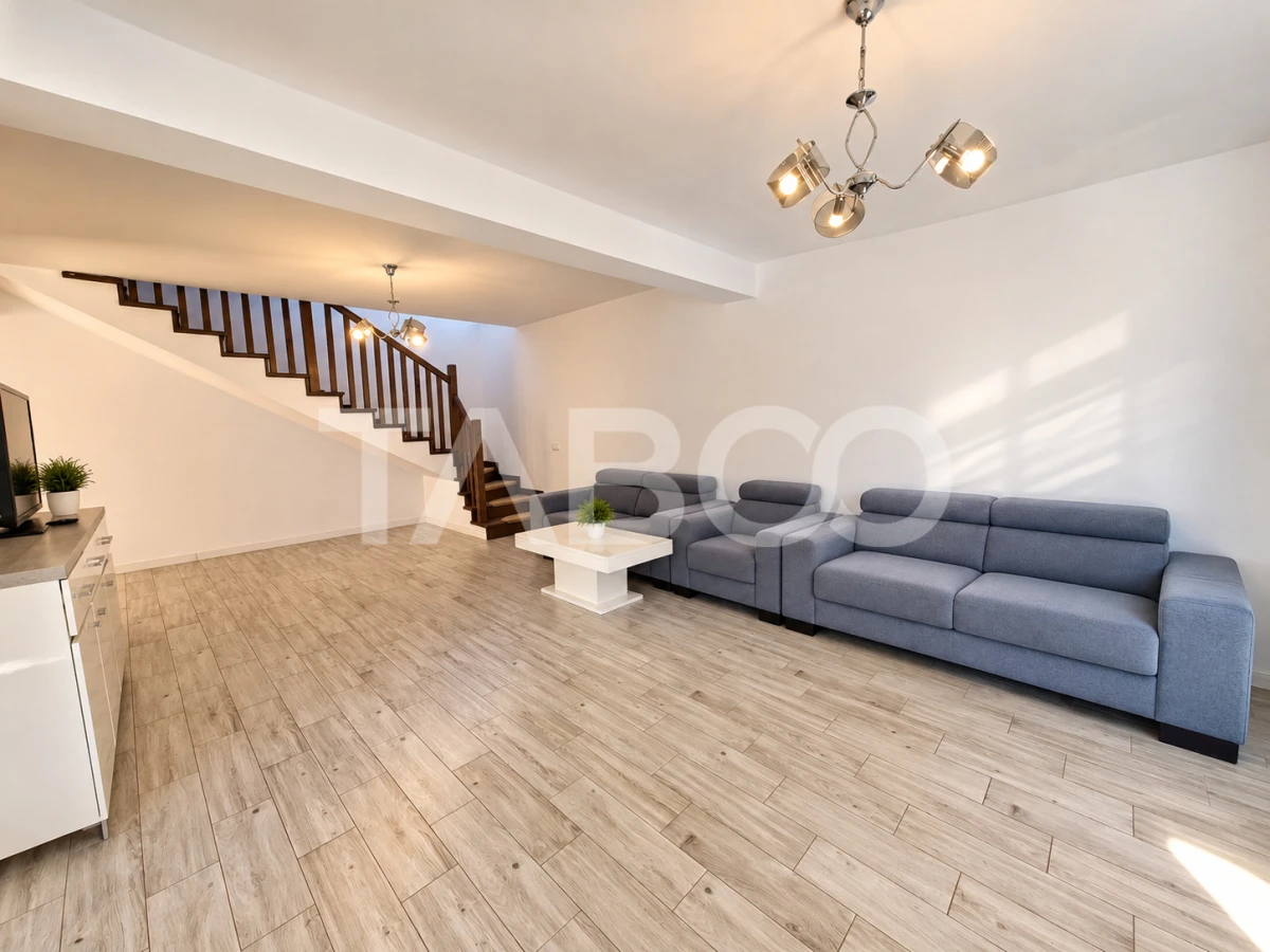 Casa spatioasa de inchiriat 5 camere 2 bai 2 locuri parcare Selimbar - 3