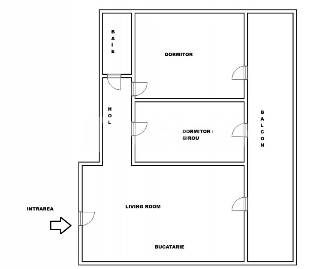 Apartament 3 camere de inchiriat cu balcon parcare Belvedere Turnisor - 7