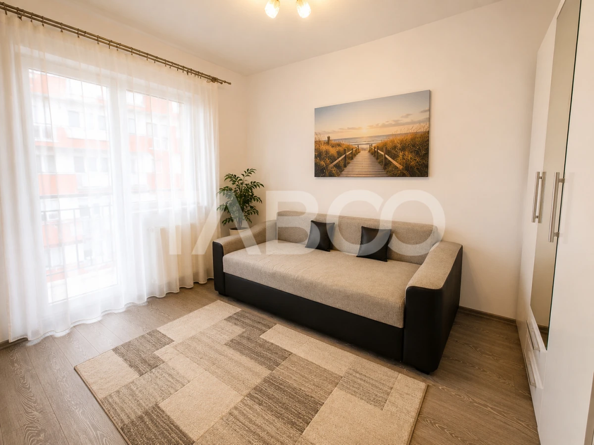 Apartament de închiriat 3 camere balcon parcare Magnolia Sibiu - 7