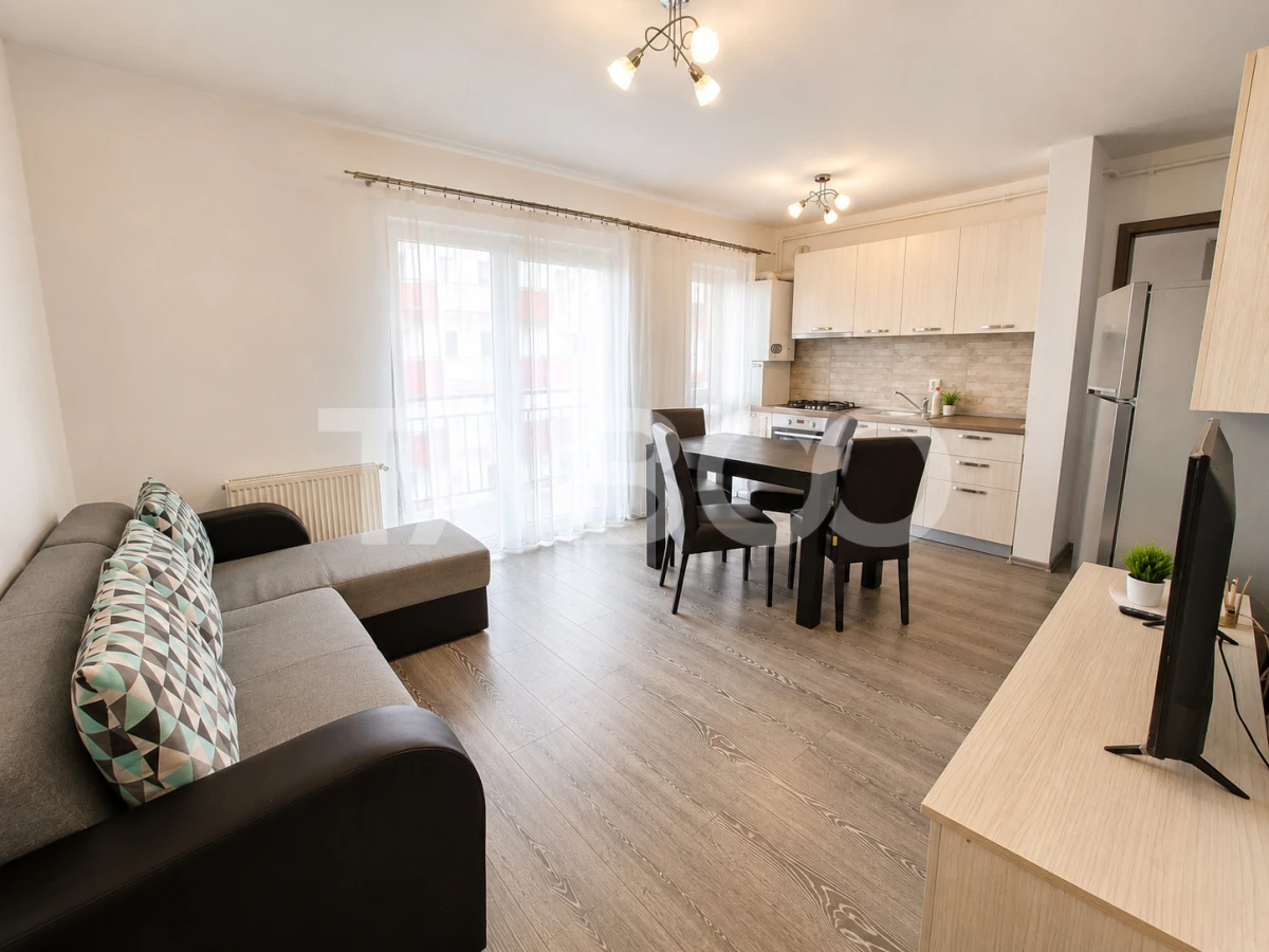 Apartament de închiriat 3 camere balcon parcare Magnolia Sibiu - 2