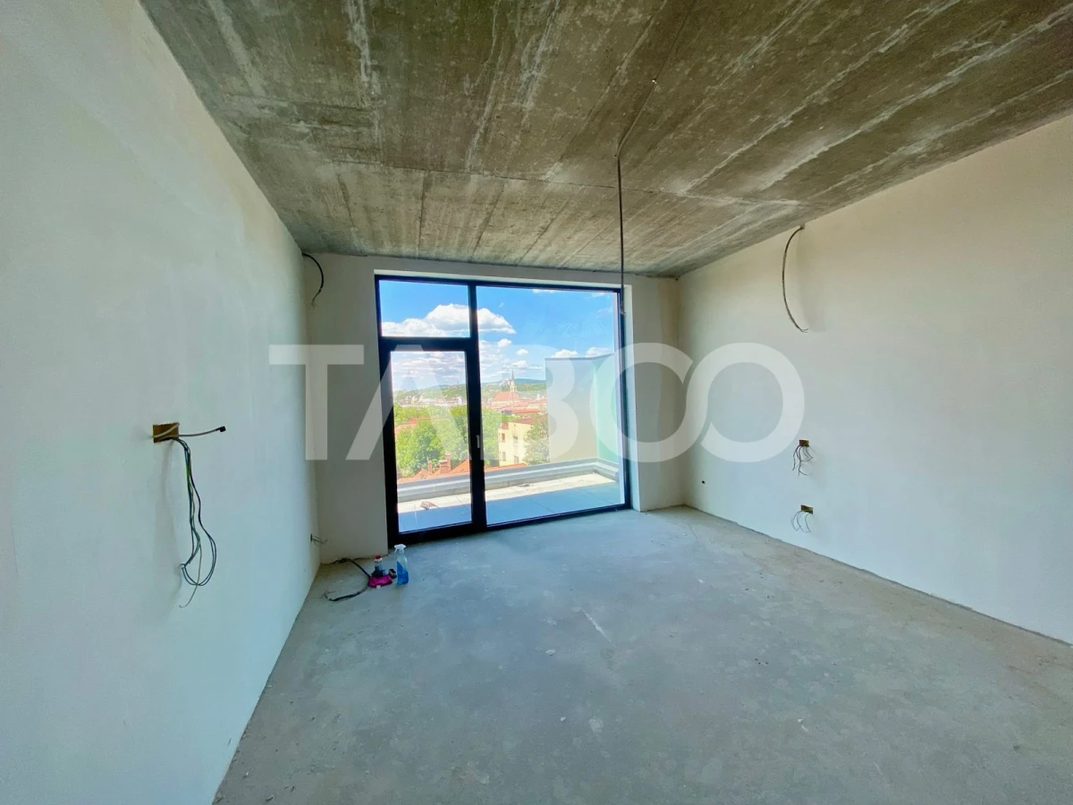 Penthouse zona Centrala semifinisat cu vedere panoramica de vanzare - 7
