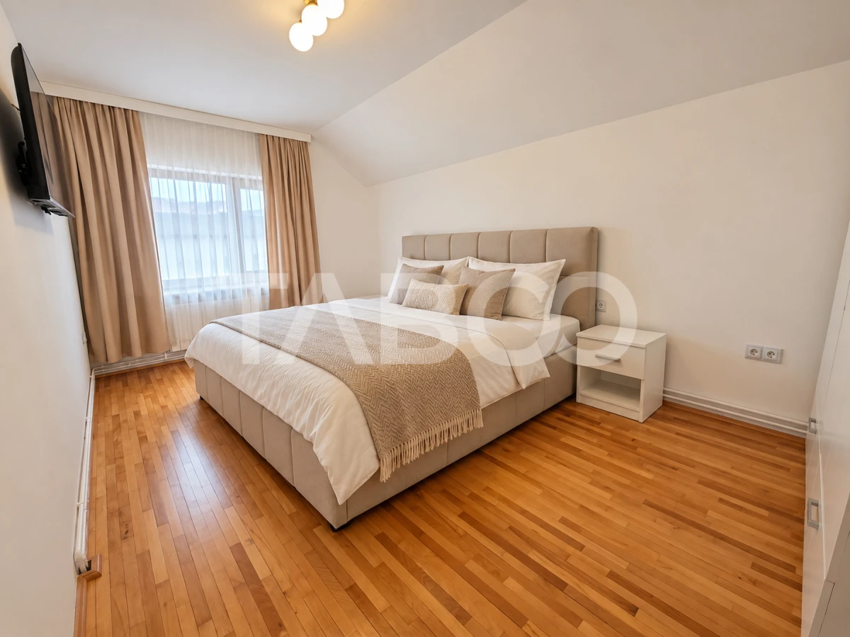 Casa individuala la prima inchiriere 4 camere terasa curte Sura Mica - 10