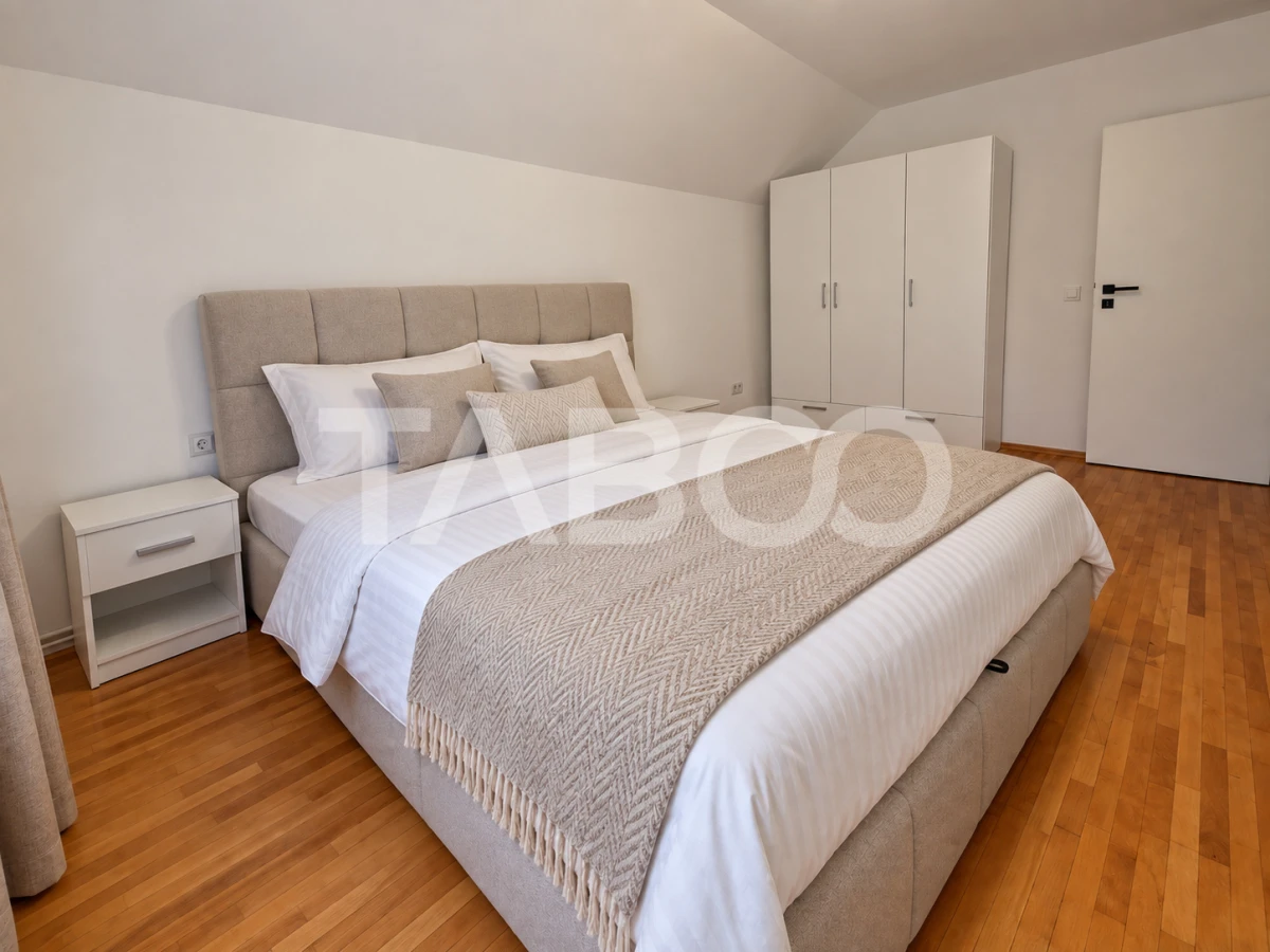 Casa individuala la prima inchiriere 4 camere terasa curte Sura Mica - 9