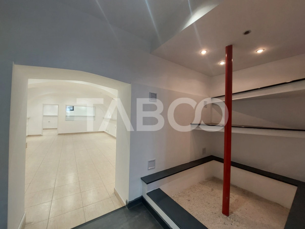 Spatiu comercial de inchiriat 94 mpu parter zona Centrala Sibiu - 8