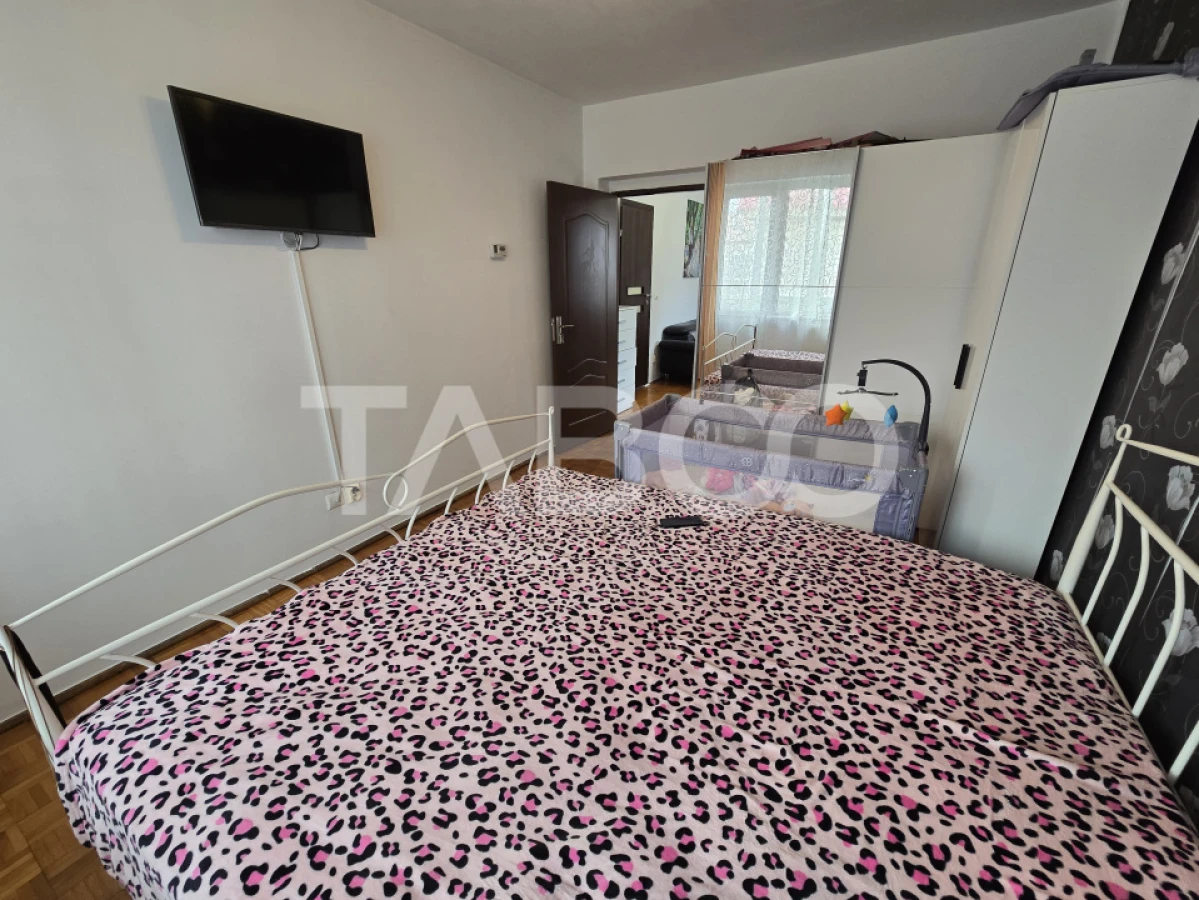 Apartament 2 camere de vanzare mobilat cu balcon in Terezian Sibiu - 10
