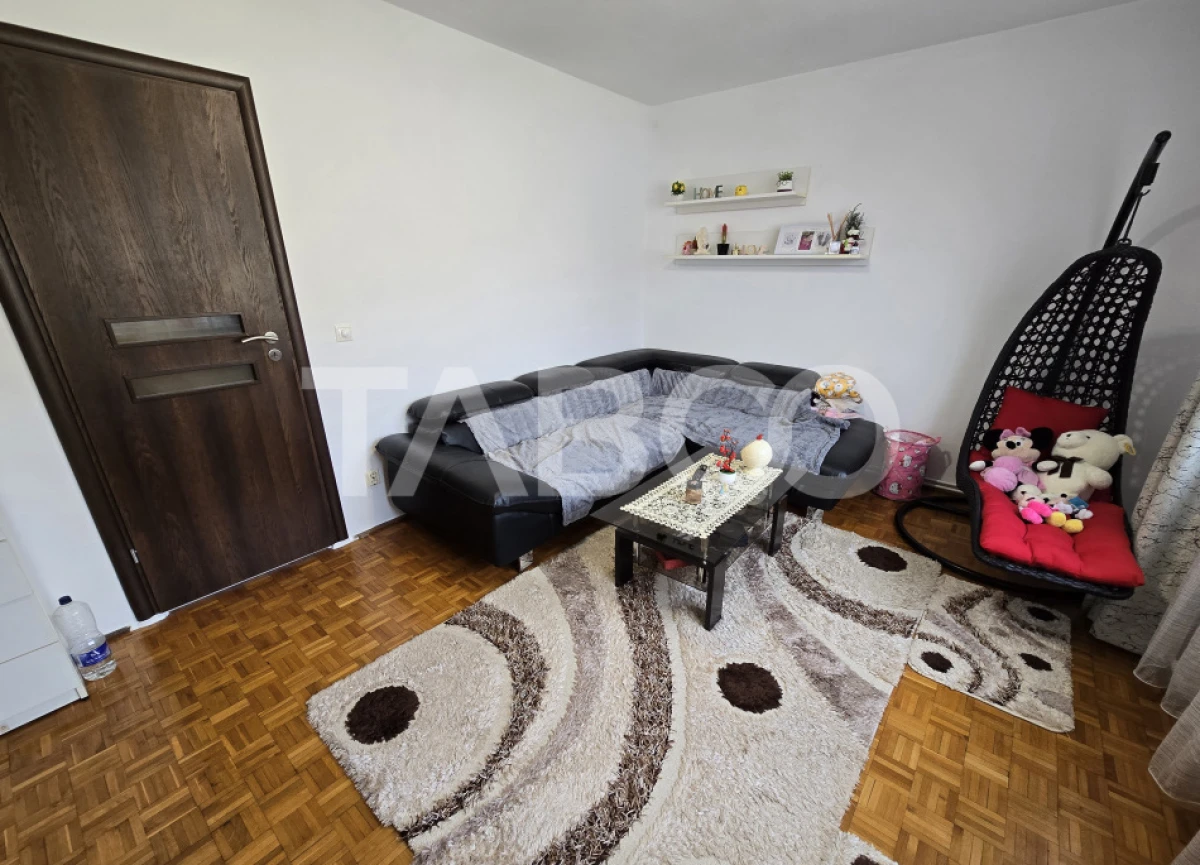 Apartament 2 camere de vanzare mobilat cu balcon in Terezian Sibiu - 9