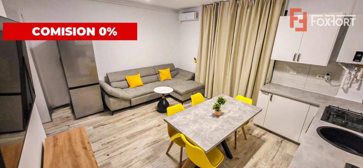 Apartament cu 2 camere si curte privata de inchiriat - Giroc - 1