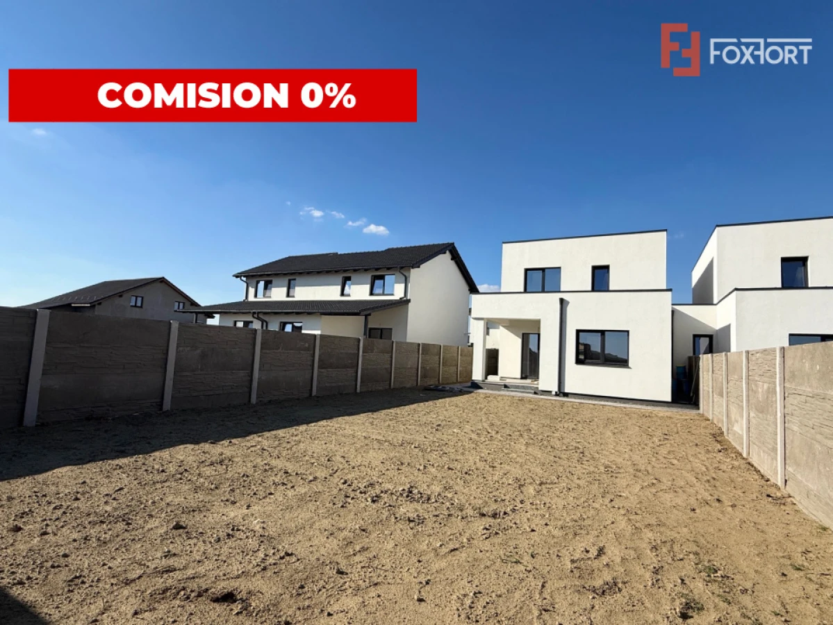 Duplex cu 4 camere | 335 mp teren | Toate utilitatile | Sacalaz - 1